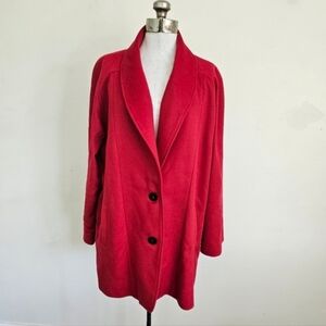 Henig furs 100% Cashmere women's coat size